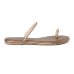 SOLES Sworoski Double Strapped Flats