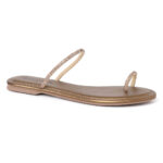 SOLES Sworoski Double Strapped Flats