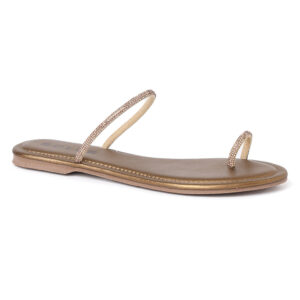 SOLES Sworoski Double Strapped Flats