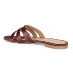 SOLES Satin Slip-On Flats