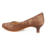 SOLES Suede Kitten Heel Pumps