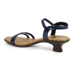 SOLES Trendy Blue Heels Sandals – Cool Elegance for Any Occasion
