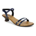 SOLES Trendy Blue Heels Sandals – Cool Elegance for Any Occasion