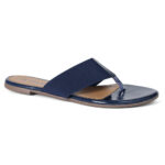 SOLES Thong Strap Slip-On Flat Sandals