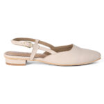 SOLES Pointed Toe Slingback Flats