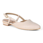 SOLES Pointed Toe Slingback Flats