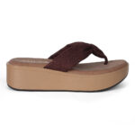 SOLES Thong Strap Slip-On Comfort Wedges